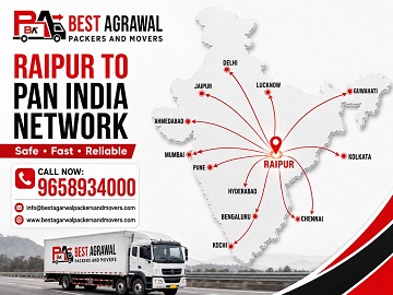 Raipur to PAN India moving network